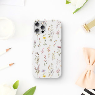 Colourful Flowers, Wildflowers, Garden Flowers Case-Mate iPhone Case