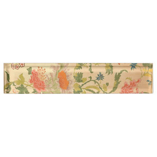 Colourful Flowers Wonderland  Nameplate