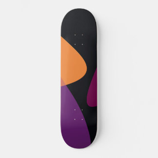Colourful Fluid  Skateboard