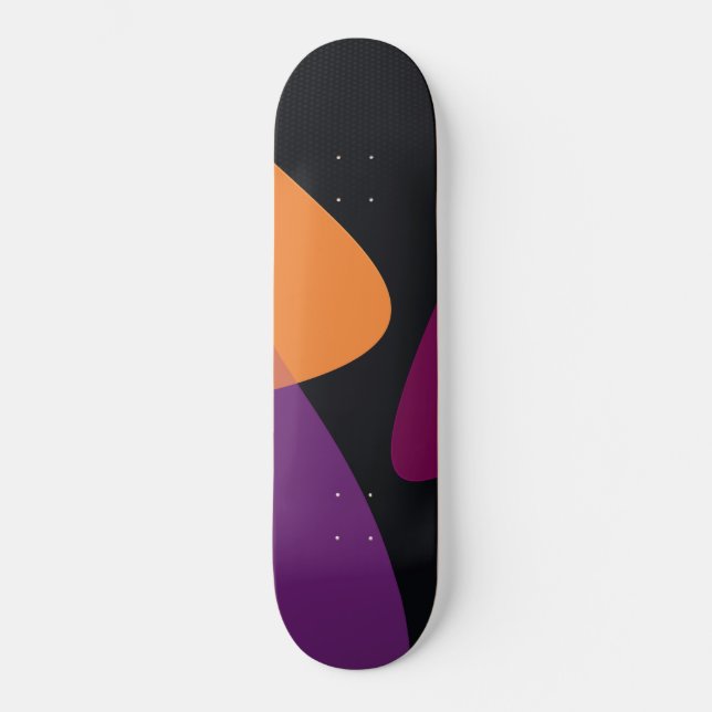 Colourful Fluid  Skateboard (Front)