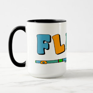 Colourful Flute Mug