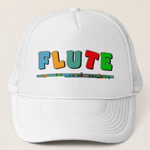 Colourful Flute Trucker Hat