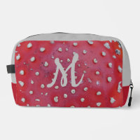 Colourful Fly Amantis Cust. Monogram Toiletery Bag