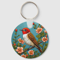 Colourful flycatcher Bird