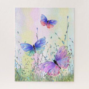 Colourful Flying Butterflies Puzzle Spring Joy