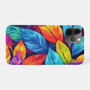 Colourful Foliage Pattern Artwork Case-Mate iPhone Case