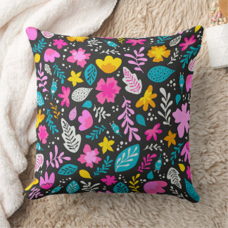 Colourful Forest 20x20 Throw Pillow