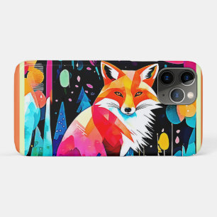Colourful Fox Abstract Art Case-Mate iPhone Case
