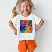 Colourful Fractal Art Baby Chaos Tshirt
