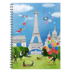 Colourful France Notebook