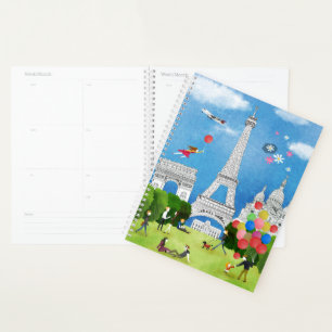 Colourful France Planner