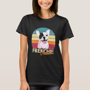 Colourful French Bulldog Dog Dog Mum Frenchie Mam T-Shirt