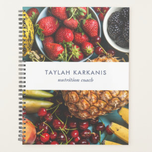 Colourful Fresh Fruit Business Personalised Planner