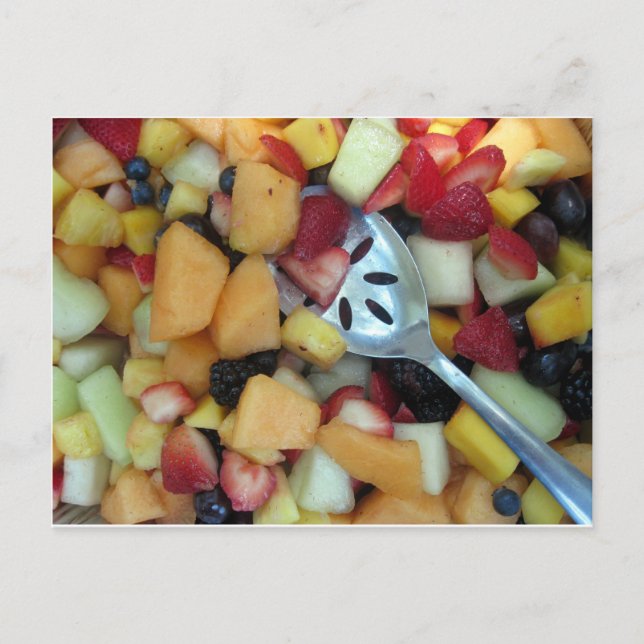 Colourful Fruit Assortment Postcard (Front)