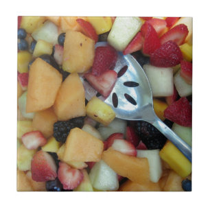 Colourful Fruit Assortment Tile