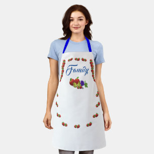 Colourful Fruit-Themed Apron