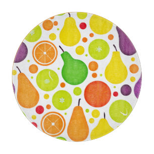 Colourful Fruitful Vibrance Pattern Art Cutting Board