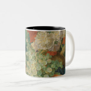 Colourful Fruits And Vegetables Two-Tone Coffee Mug