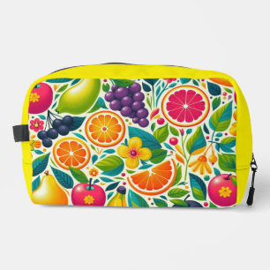 Colourful fruits  dopp kit