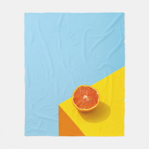 Colourful Fruits Fleece Blanket