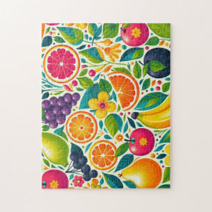 Colourful fruits  jigsaw puzzle