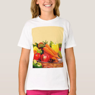Colourful Fruits painting Composition T-Shirt