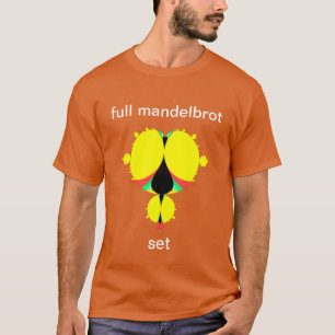 Colourful Full Mandelbrot Set Fractal Pop Art Styl T-Shirt