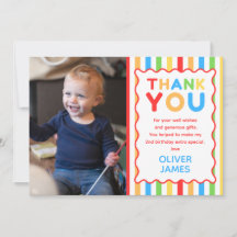 Colourful Fun 2nd Birthday Photo