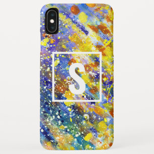 Colourful Fun Bold Abstract Monogram Case-Mate iPhone Case