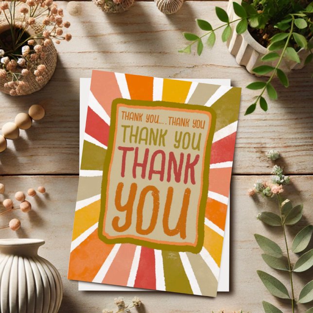 Colourful Fun Cheerful Thank you Simple Yellow (Creator Uploaded)