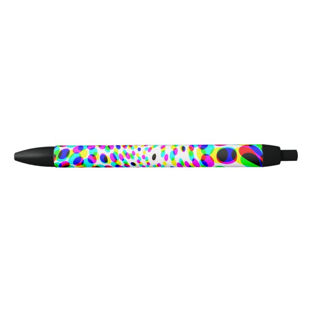 Colourful Fun Circles Pen (Front)