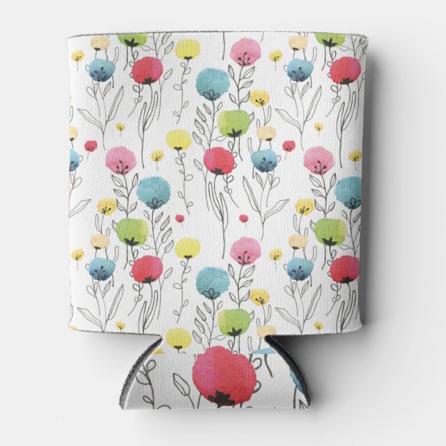 Colourful, fun, circular design elements can cooler (Front)