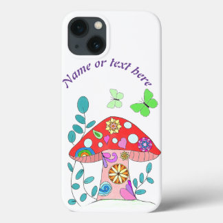 Colourful fun Mushroom    iPhone 13 Case