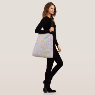 Colourful Funky Truchet Crossbody Bag