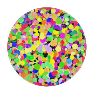 Colourful Fusion Pattern Design Cutting Board