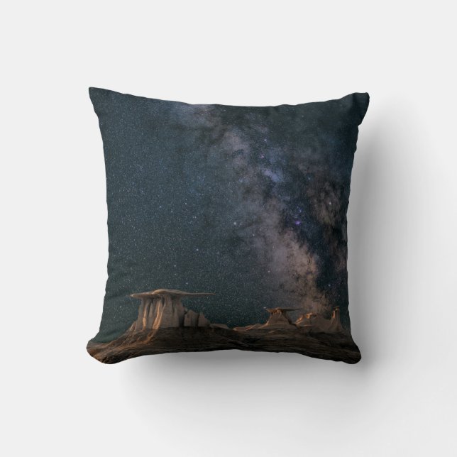Colourful Galaxy Cushion (Front)