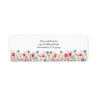 Colourful Garden Boho Wildflowers