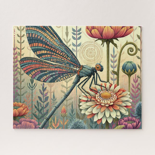 Colourful Garden Butterfly Jigsaw Puzzle (Horizontal)