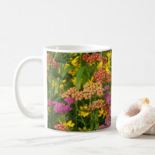 Colourful Garden Flowers Mug