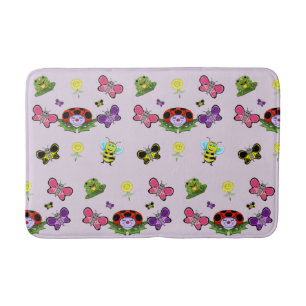 Colourful Garden Medium Bath Mat