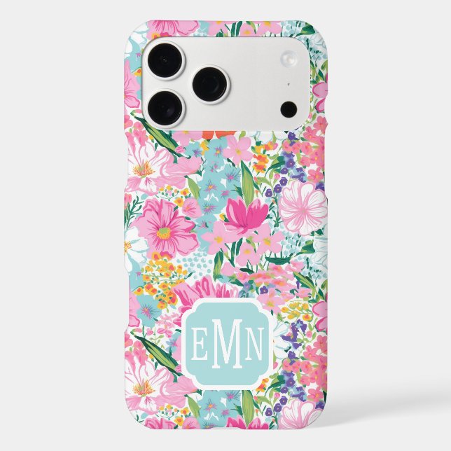 Colourful Garden Monogrammed (Back)