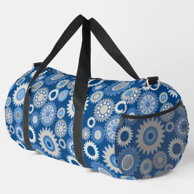 Colourful Gears Duffle Bag (Right Corner)