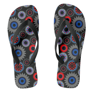 Colourful Gears Jandals