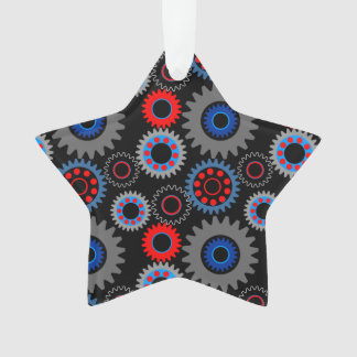 Colourful Gears Ornament