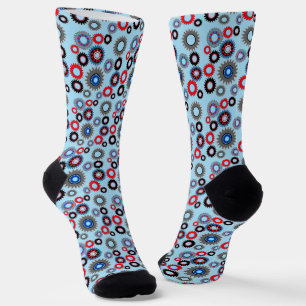 Colourful Gears Socks