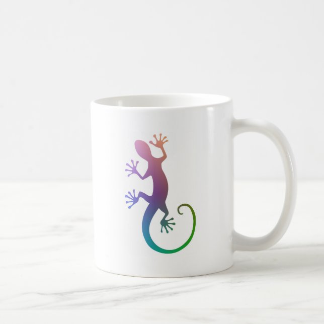 Colourful Gecko Coffee Mug (Right)