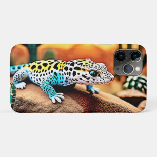 Colourful Gecko Rocks Design Case-Mate iPhone Case
