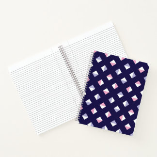 Colourful Gem Seamless Pattern Notebook