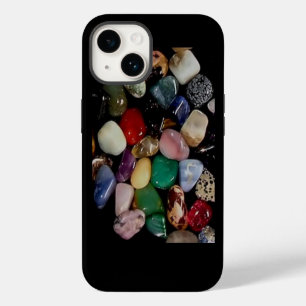 Colourful Gem Stones iPhone 14 Case