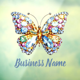 colourful gems butterfly